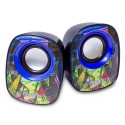 Altavoces USB 2,0 Leotec painting collection  7WLES20PAINT01