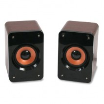 Altavoces madera Omega OG11W 5W