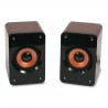 Altavoces madera Omega OG11W 5W