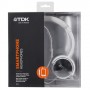 Auriculares diadema TDK ST170 c/micro y ajuste volumen en cable blanco