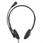 Auriculares con microfono Trust primo Headset - black (multi function headset 11916