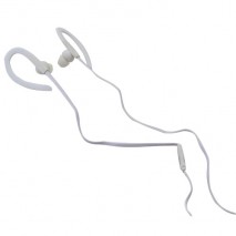 Auriculares deportivos Omega freestyle  FH1014W blancos c/ micro