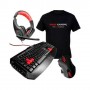 Kit Gaming Tacens MPACK : Teclado Mk1+ raton MM1+ auriculares Mh1+ regalo camiseta Mars gaming