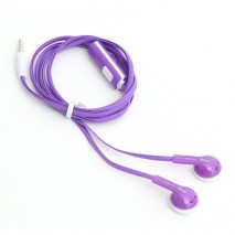 Auriculares intrauditivos Omega freestyle FH1020V violeta c/ micro