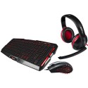 Kit  Tacens Mars Gaming raton MM0 + TecladoMK0 + auriculares MH0 + regalo Alfombrilla  MMP0