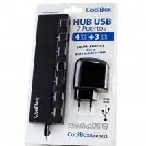 Hub USb Coolbox 7 puertos Usb 3,0 REPOEMUPH356
