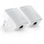 TP-LINK TL-PA4010kit AV500Nano Powerline adapter Starter kit - puente - conectable en la pared 2 (la