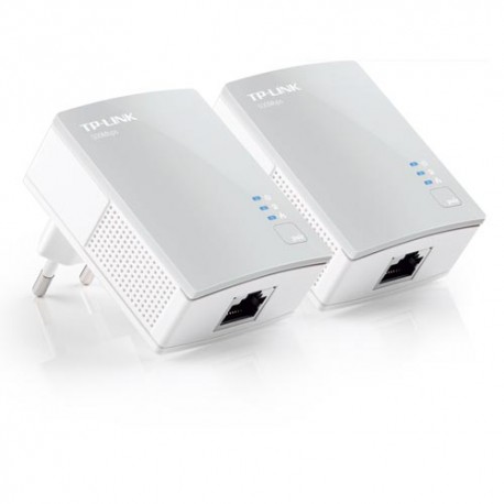 TP-LINK TL-PA4010kit AV500Nano Powerline adapter Starter kit - puente - conectable en la pared 2 (la