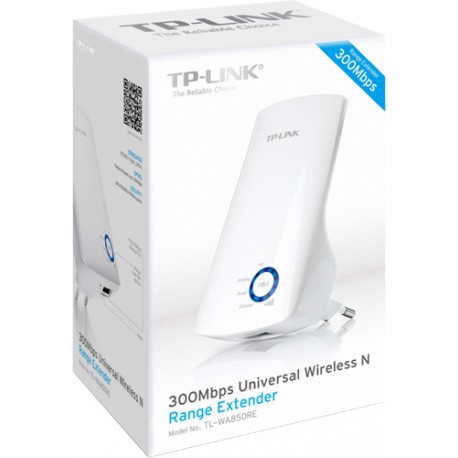 Extensor de cobertura TP-LINK inalambrico N a 300 mbps, TL-WA850RE