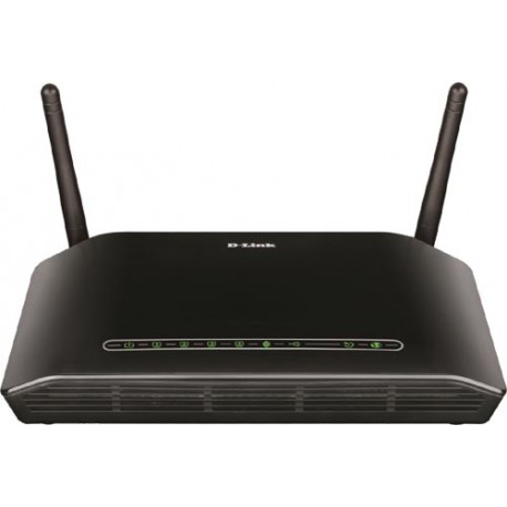 D-LINK Rangebooster N DSL-2750B - enrutador inalámbrico - DSL - conmutador de 4 puertos - 802,11b/g/