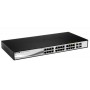 Switch D-LINK DGS-1210-24 conmutador - gestionado - 24 x 10/100/1000 + 4 x sfp compartido - sobremes