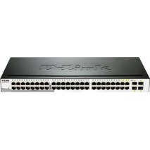 Switch D-LINK DGS-1210-48 conmutador - gestionado - 48 x 10/100/1000 + 4 x sfp compartido - sobremes
