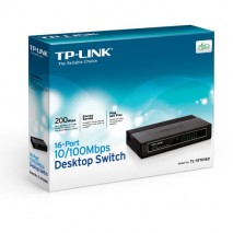 Switch TP-LINK 16 puertos 10/100 TL-SF1016D