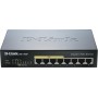 Switch D-LINK DGS-1008P conmutador - sin gestionar - 8 x 10/100/1000 sobremesa - POE