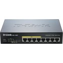 Switch D-LINK DGS-1008P conmutador - sin gestionar - 8 x 10/100/1000 sobremesa - POE
