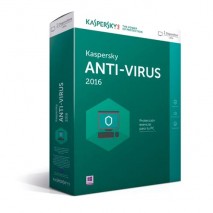 Antivirus Kaspersky 2016 1 usuario base KL1167SBAFS