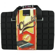 Maletin Mooster funda chocolat para pc portatil hasta 15,6" negro MBP54-BK