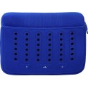 Funda bolsa Mooster  retro MB54 PC portatil blue hasta 15,6"