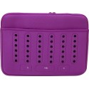 Funda bolsa Mooster  retro MB54 PC portatil violet hasta 15,6"