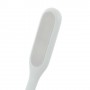 Lampara LED USB para portatil flexible blanca