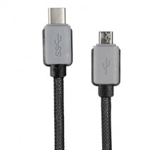 Cable USB 3,1 tipo C macho a micro USB macho