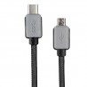 Cable USB 3,1 tipo C macho a micro USB macho