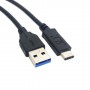 Cable USB 3,0/3,1 tipo C macho  a tipo A macho