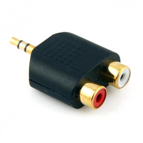 Adaptador Jack  3,5MM estereo  M / 2xRCA H