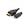 Cable 3GO HDMI-macho a micro HDMI-macho 1,8m tipo D CMHDMI
