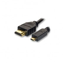 Cable 3GO HDMI-macho a micro HDMI-macho 1,8m tipo D CMHDMI