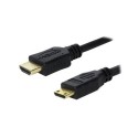 Cable 3Go HDMI-macho a mini HDMI-macho 1,8 tipo C CMINIHDMI