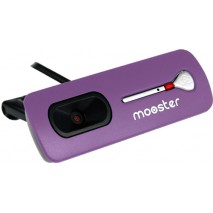 Webcam Mooster 1,3 Mpx, ieyes violet 30fps - software hasta 5,0 pixels - microfono integrado - boton