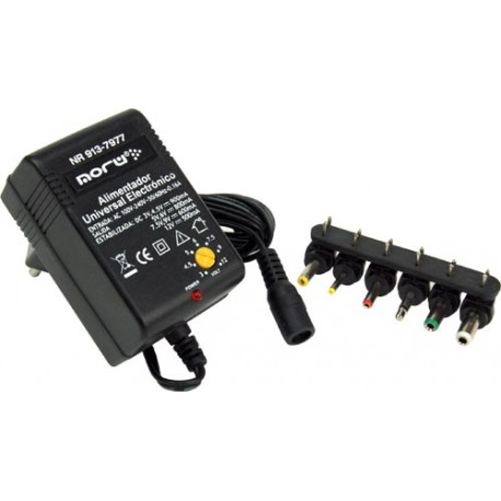 Convertidor transformador de 220v a 12 v a 500 ma , 9 v a 600ma , 7,5v a 600ma , 6 v a 800ma , 5 v a