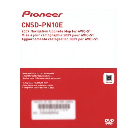 Tarjeta memoria sd 2 gb + con cd-rom Europa Avic-s1