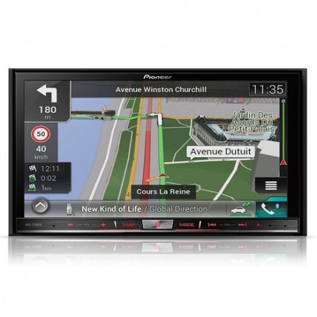 Radio monitor doble DIN Pioneer AVICF70 DAB , car play , android auto ,