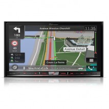 Radio monitor doble DIN Pioneer AVICF77 DAB , car play , android auto , hdmi ,