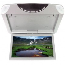 Monitor techo gris 10,2", USB , SD , 180º , fm , altavoces integrados ,