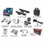 Kit monitor 9 " portatil para cabezal dvix  negro + cabezal monitor negro , dvd optica Sony  , usb ,