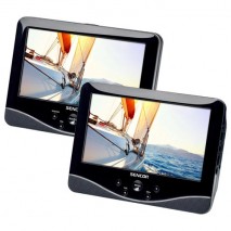 Dvd Dvix portatil SENCOR SPV 7770 TD dual  7"+ 7"