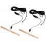 Kit de dos antenas para Tdt 18 db, 5 m, con conector tipo F