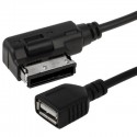 Cable Multimedia AMI para Audi con sistema MMI con salida USB,