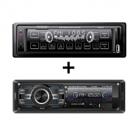 Radio USB sd Innova MP3 260 tactil , aux + Radio USB, SD, Bluetooth , Innova  300 BT