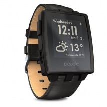 Smartwatch Pebble Steel negro