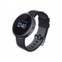 Reloj smartwatch  Ora Sphera black incluye 2 correas (metalica y cuero negro)