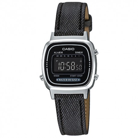 Reloj Casio LA-670WL-1B vaquero negro