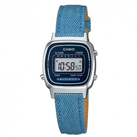Reloj Casio LA-670WL-2A2 vaquero