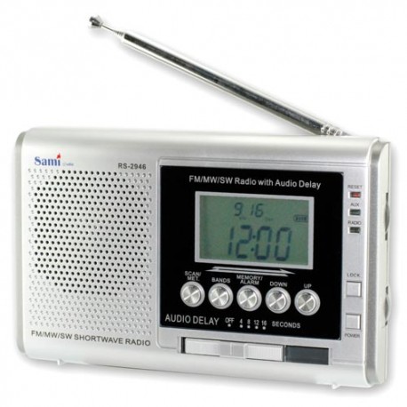 Radio portatil Sami RS-2946 digital LCD