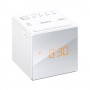 Radio reloj Sony despertador ICFC1 blanco