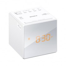 Radio reloj Sony despertador ICFC1 blanco