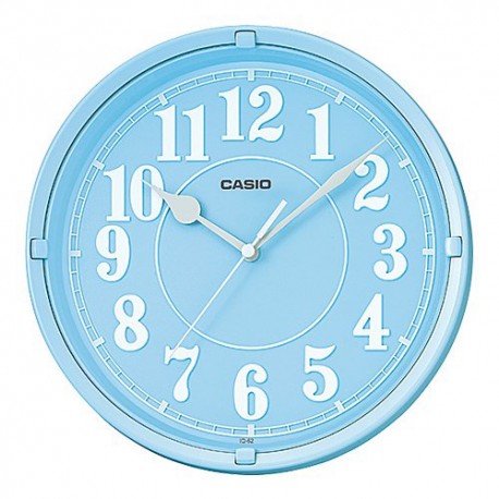 Reloj pared Casio IQ-62-2DF light blue